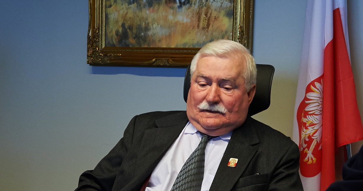 Lech Wałęsa /Adam Warżawa /PAP