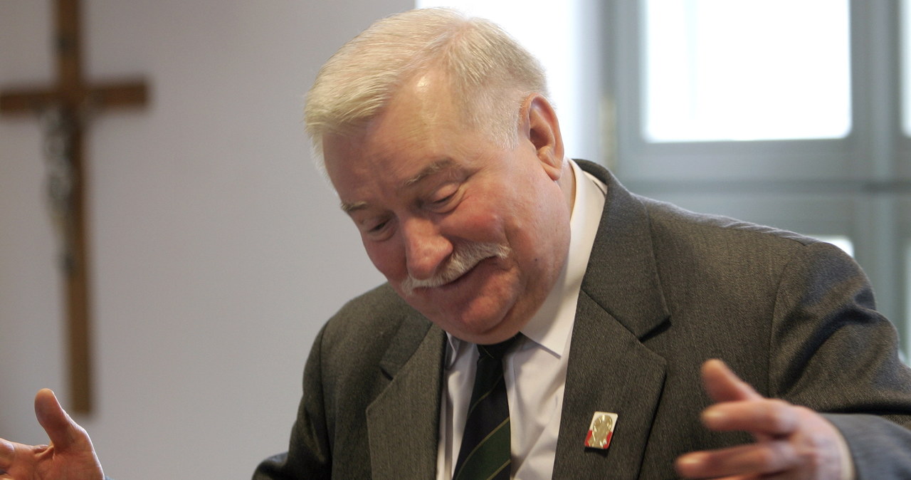 Lech Wałęsa /Adam Warżawa /PAP