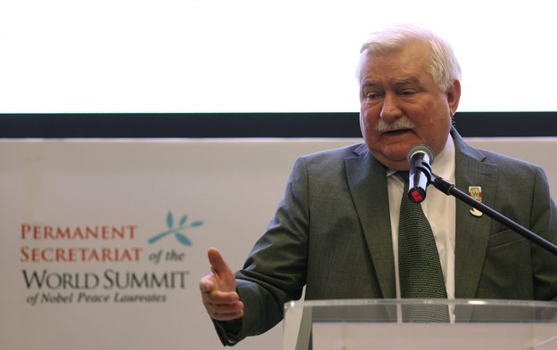 Lech Wałęsa /Mauricio Duenas Castaneda /PAP/EPA