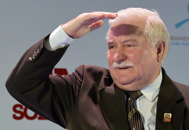 Lech Wałęsa /AFP