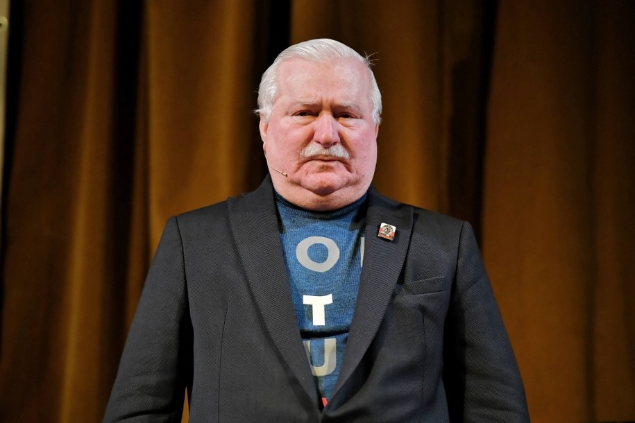 Lech Wałęsa / 	Piotr Polak    /PAP