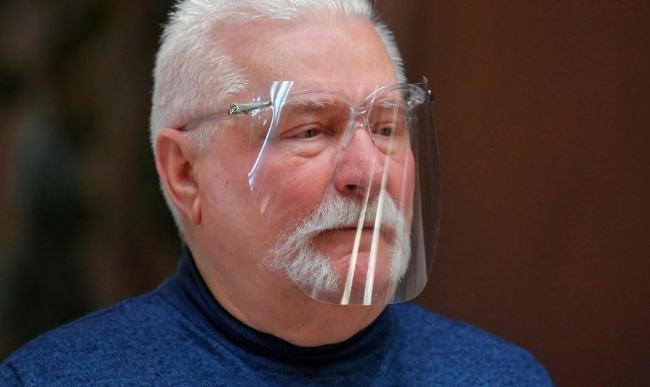 Lech Wałęsa /Adam Warżawa /PAP