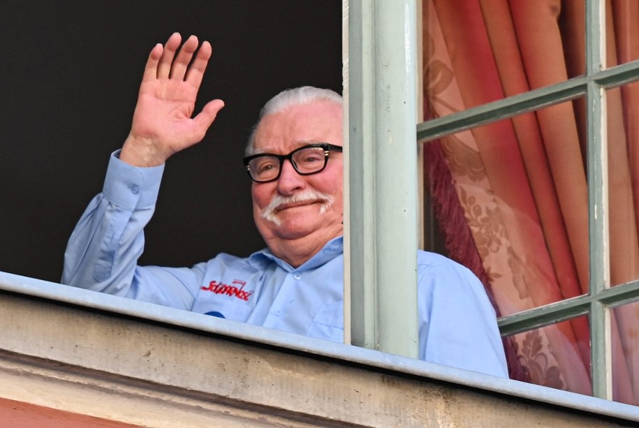 Lech Wałęsa /Adam Warżawa /PAP