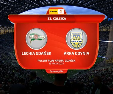 Lechia Gdańsk - Arka Gdynia. Skrót meczu. WIDEO
