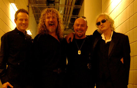 Led Zeppelin i Jason Bonham (drugi z prawej) fot. Ross Halfin /Getty Images/Flash Press Media