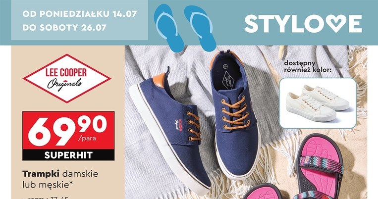 Lee Cooper wraca do Biedronki. Ceny zaczynają się już od 14,99 zł! /Biedronka /INTERIA.PL