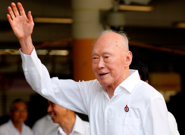 Lee Kuan Yew /STEPHEN MORRISON /PAP/EPA