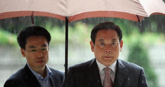 Lee Kun-hee (P), szef Samsung Electronics. Fot. Chung Sung /Getty Images/Flash Press Media
