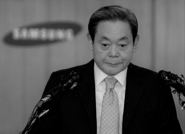 Lee Kun-hee, prezes Samsunga zmarł w wieku 78 lat /BAE JONG-HWA /PAP/EPA
