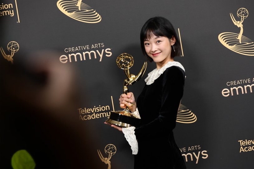 Lee Yoo-mi  z nagrodą Emmy /Matt Winkelmeyer/WireImage /Getty Images