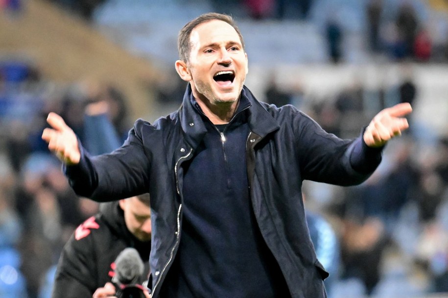 Legenda Chelsea, Frank Lampard, ma powody do radości /IMAGO/Dennis Goodwin/Imago Sport and News /East News