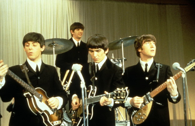Legendarna brytyjska grupa :The Beatles" w komplecie /Retna /PAP/EPA