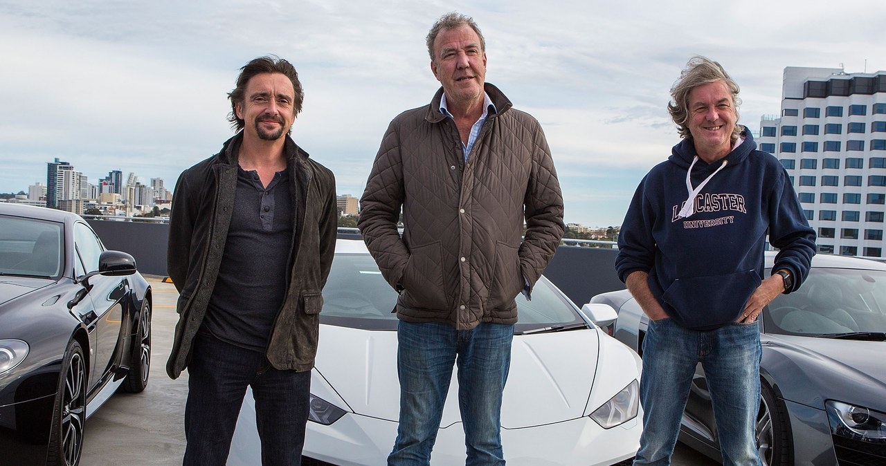 Legendarni prowadzący "Top Gear": Richard Hammond, Jeremy Clarkson i James May /Matt Jelonek /Getty Images