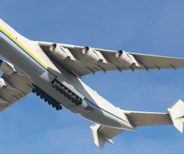 ​Legendarny samolot Antonov AN-225 Mriya znów "wzniósł się" w powietrze!