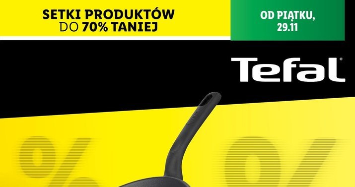 Legendarny Tefal w super niskiej cenie na Black Friday! /Lidl /INTERIA.PL