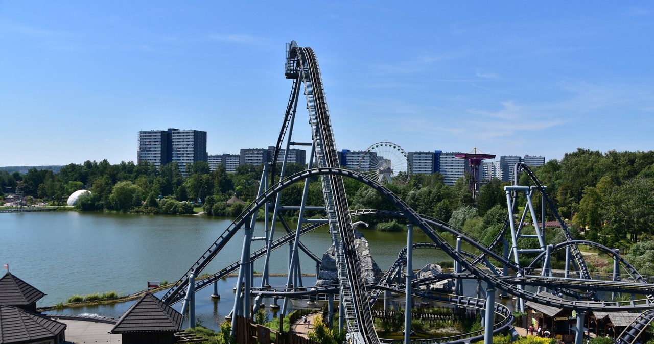 Legendia. Park rozrywki w Parku Śląskim w Chorzowie. /Albin Marciniak