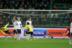 Legia kontra Lazio w obiektywie