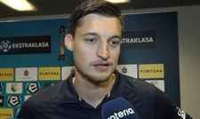 Legia - Pogoń 1-1. Michał Żyro po meczu. Wideo