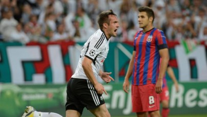 Legia remisuje ze Steauą. Nie wystarcza na awans do LM [ZDJĘCIA]