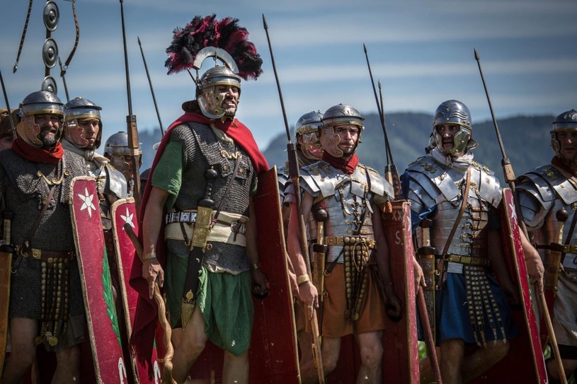 Legioniści stanowili elitę starożytnego Rzymu/fot. Legio XXI Rapax /INTERIA.PL/materiały prasowe