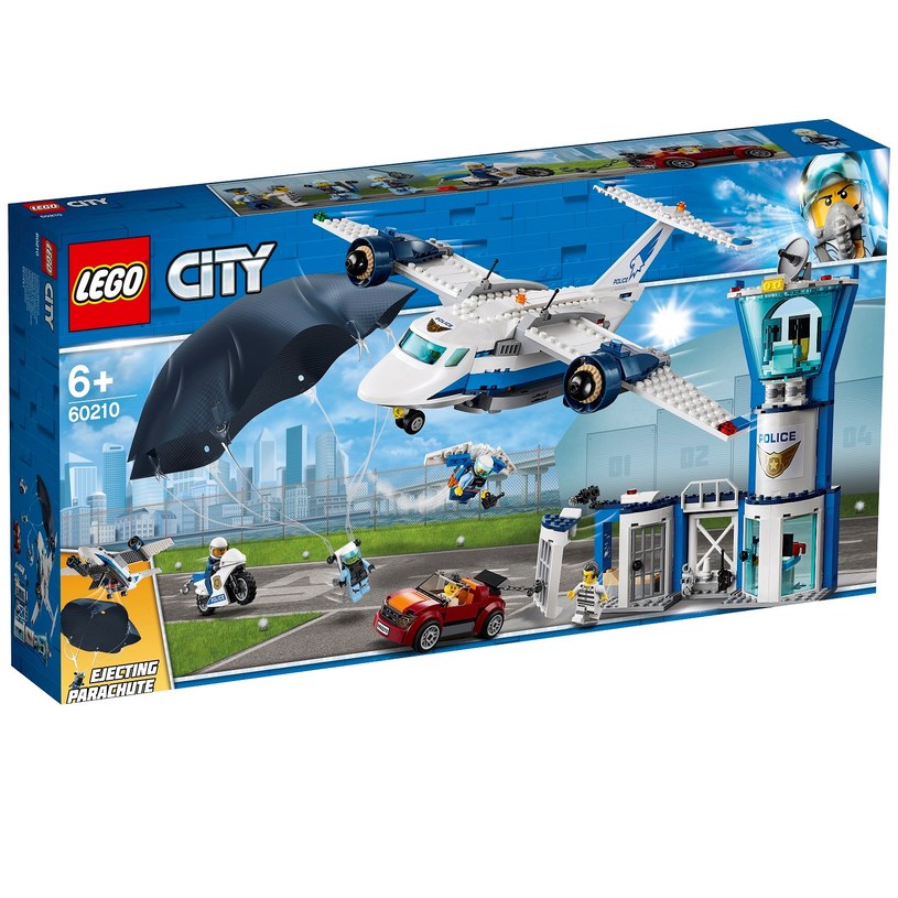 LEGO City Bazę policji powietrznej /materiały prasowe