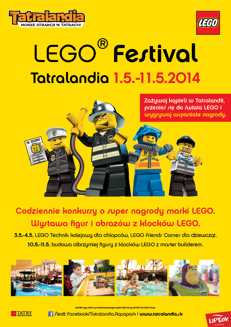 LEGO festiwal to zabawa dla dzieci i dorosłych. /materiały prasowe