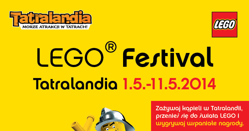 LEGO festiwal to zabawa dla dzieci i dorosłych. /materiały prasowe