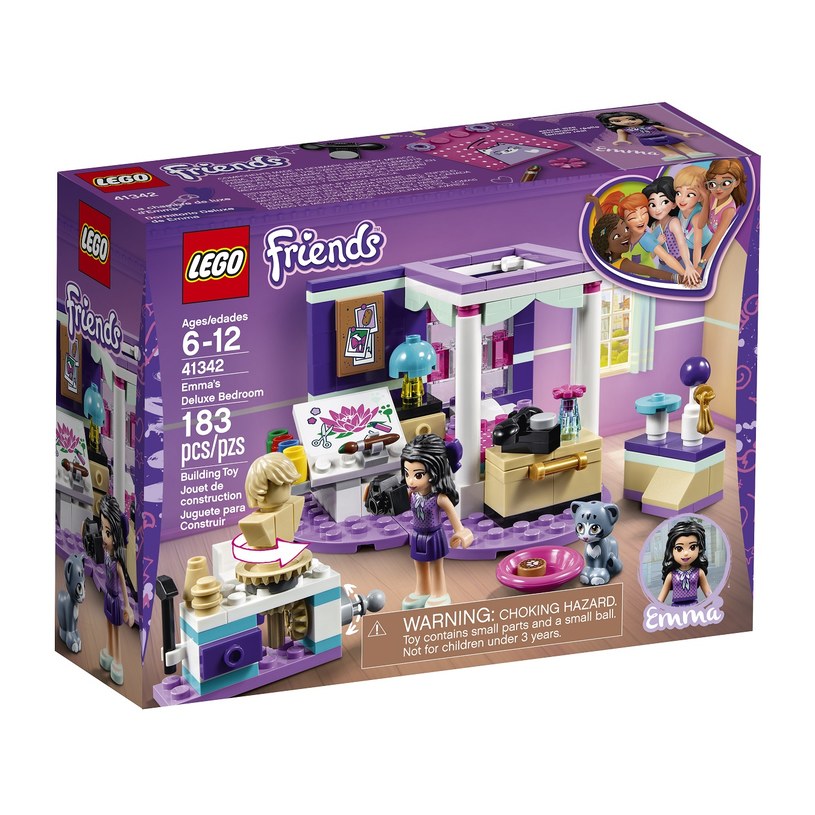 LEGO Friends "Sypialnia Emmy" /materiały prasowe