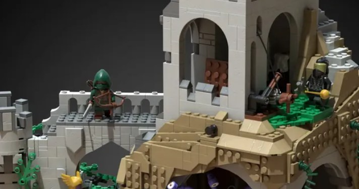 LEGO Ideas / DRAGON'S KEEP: JOURNEY'S END /materiały prasowe