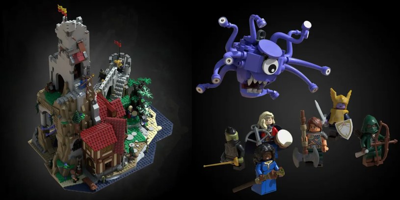 LEGO Ideas / DRAGON'S KEEP: JOURNEY'S END /materiały prasowe