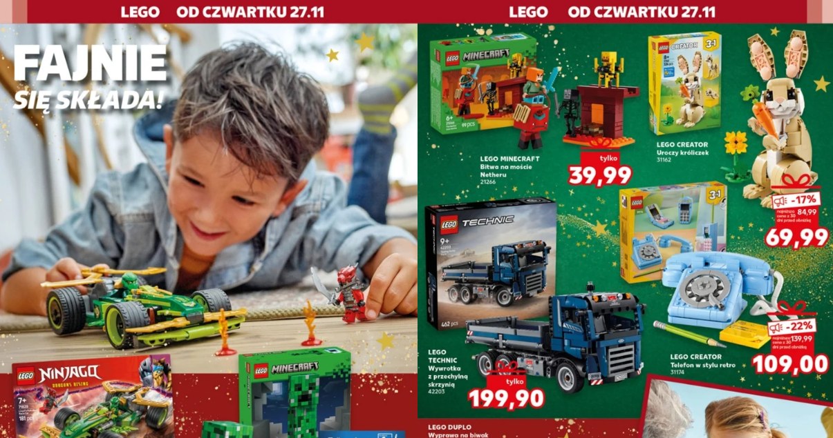 LEGO – kreatywna zabawa bez końca /Kaufland /INTERIA.PL