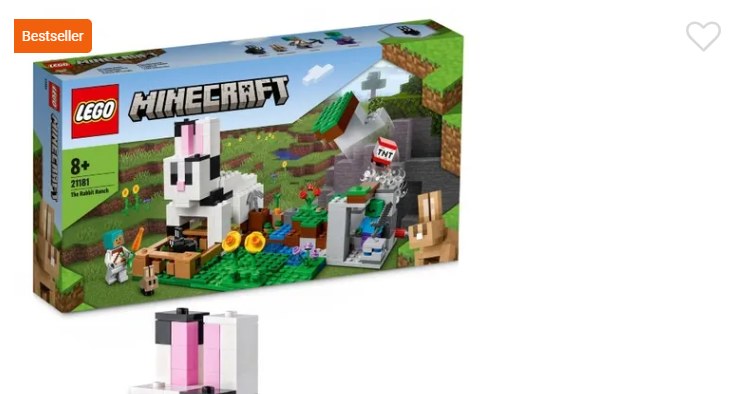 LEGO Minecraft, Królicza farma /Smyk /INTERIA.PL