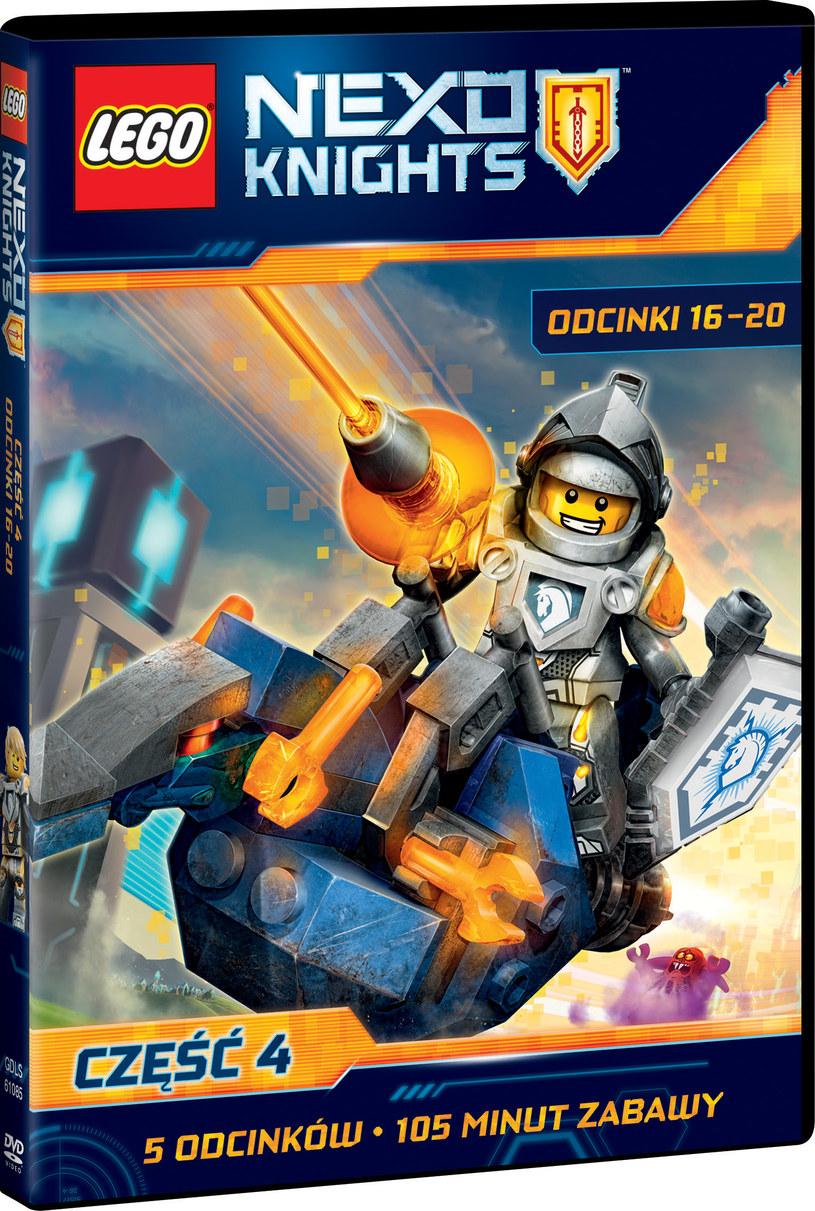 LEGO NEXO KNIGHTS - część 3 DVD /materiały prasowe