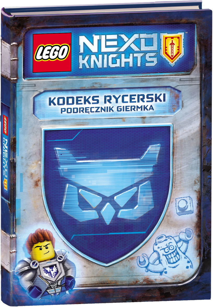 LEGO NEXO KNIGHTS. Kodesk rycerski. Podręcznik giermka /materiały prasowe