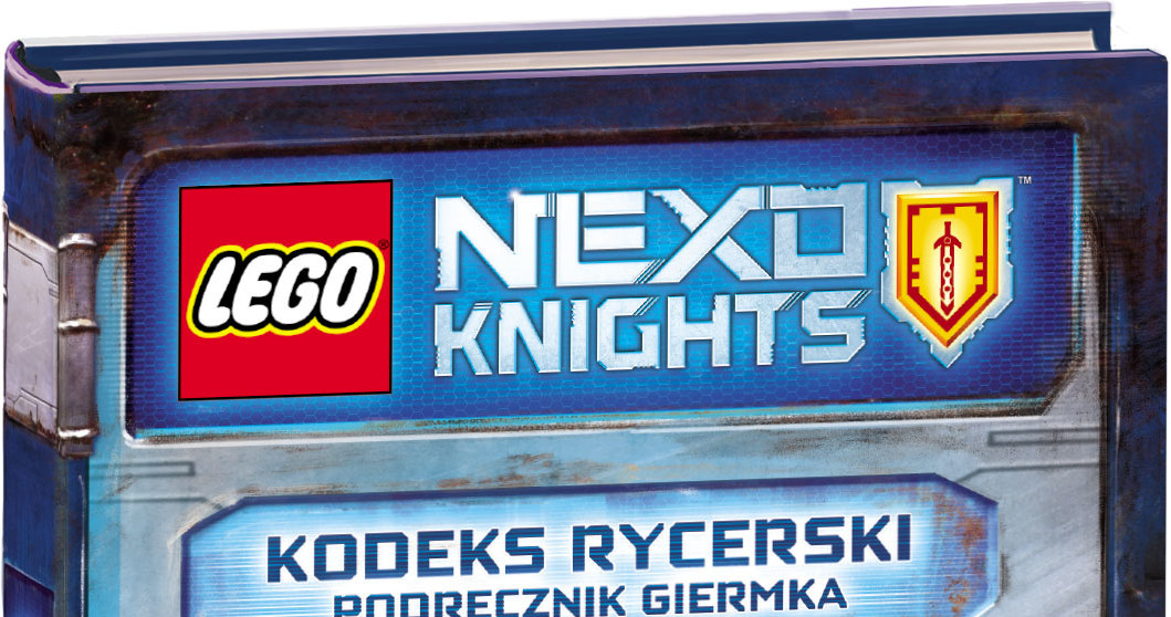 LEGO NEXO KNIGHTS. Kodesk rycerski. Podręcznik giermka /materiały prasowe