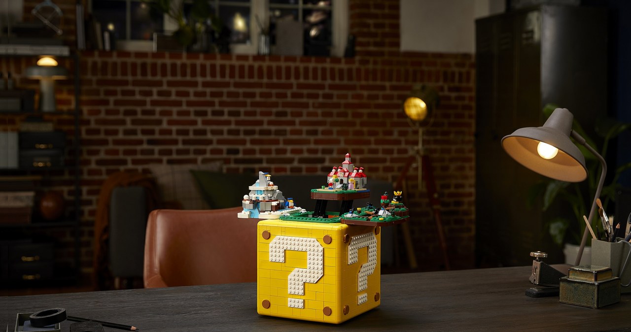 LEGO Pytajnikowy blok Super Mario 64 /materiały prasowe