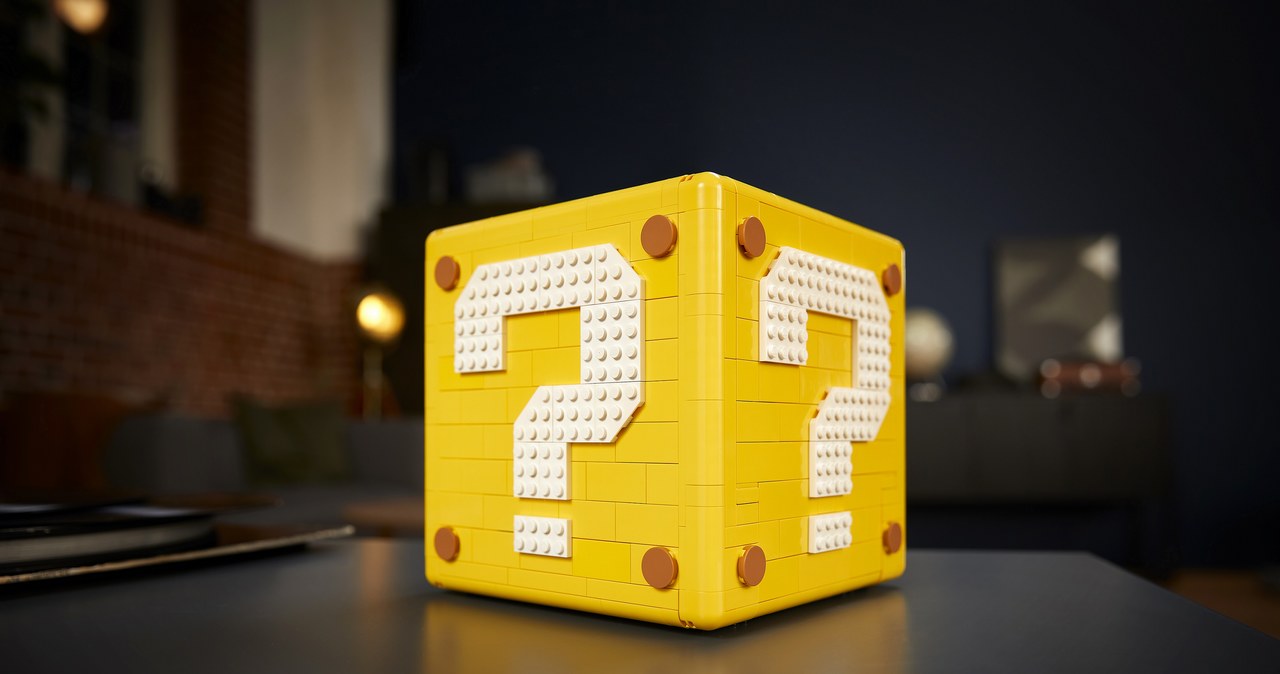 LEGO Pytajnikowy blok Super Mario 64 /materiały prasowe