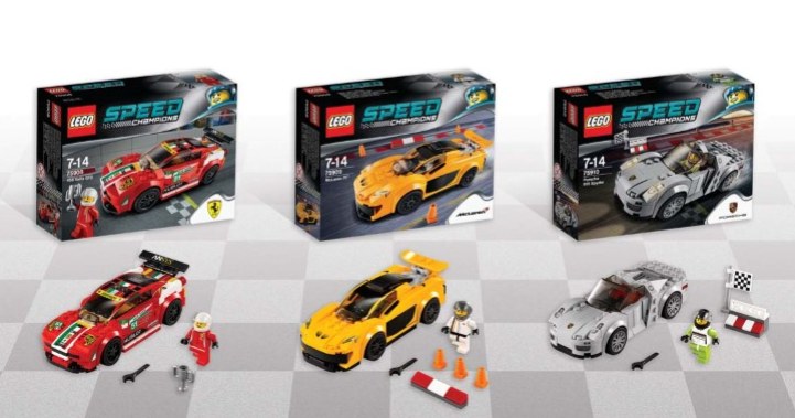 Lego Speed Champions Lego /Lego Speed Champions /materiały prasowe