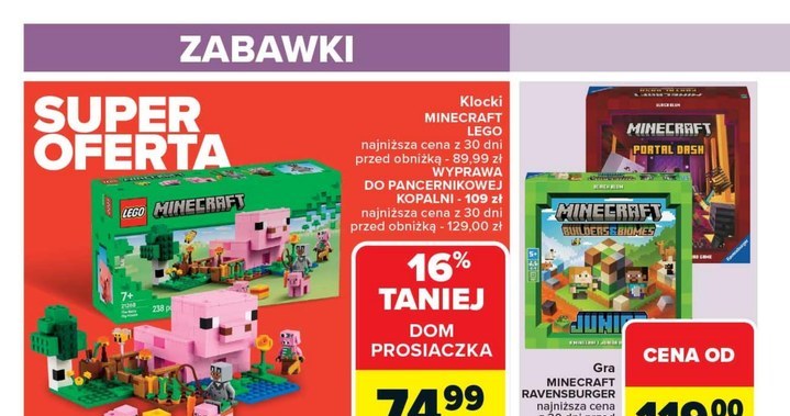 LEGO taniej na Dzień Dziecka! Carrefour ruszył z hitową promocją /Carrefour Polska /INTERIA.PL