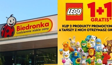 LEGO taniej tylko dziś! Biedronka rusza z promocją 1+1 gratis