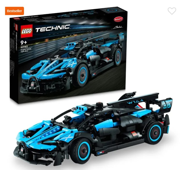 LEGO Technic, Bugatti Bolide Agile Blue /Smyk /INTERIA.PL