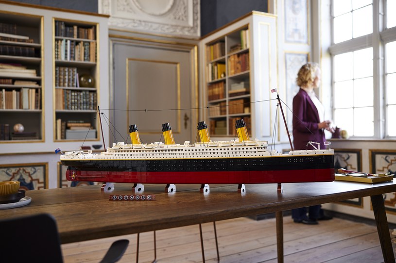 LEGO Titanic to kolejny z dużych zestawów klocków. /materiały prasowe