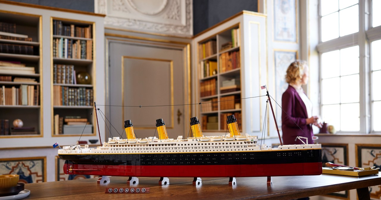 LEGO Titanic to kolejny z dużych zestawów klocków. /materiały prasowe