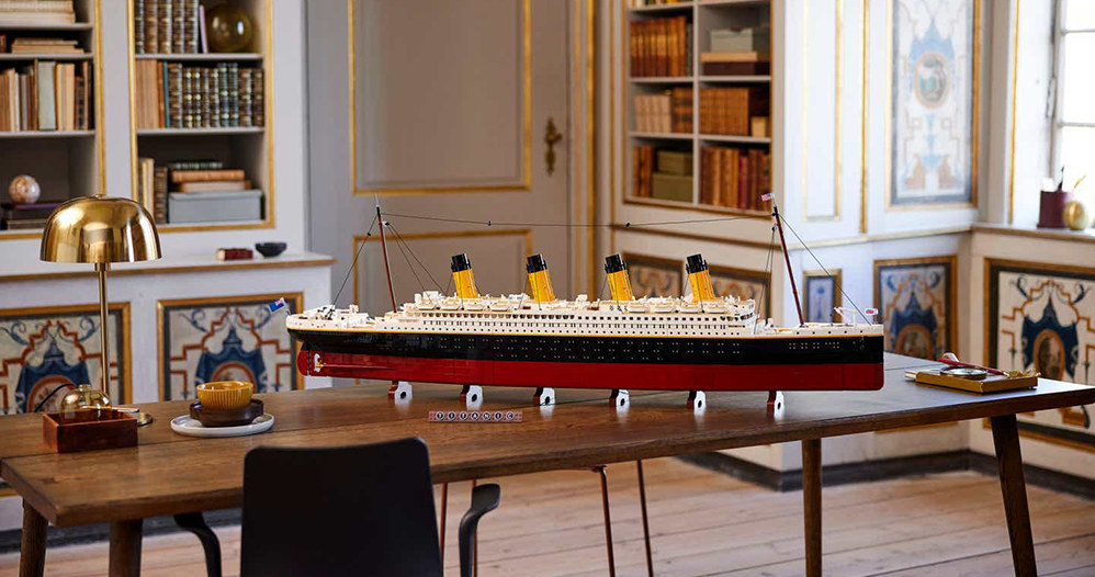 Lego Titanic /materiały prasowe