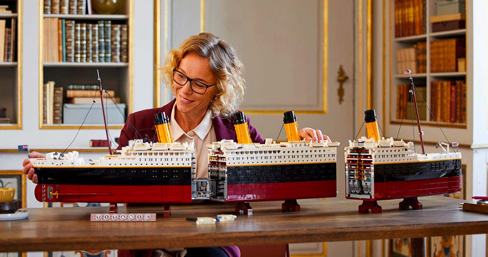 Lego Titanic /materiały prasowe