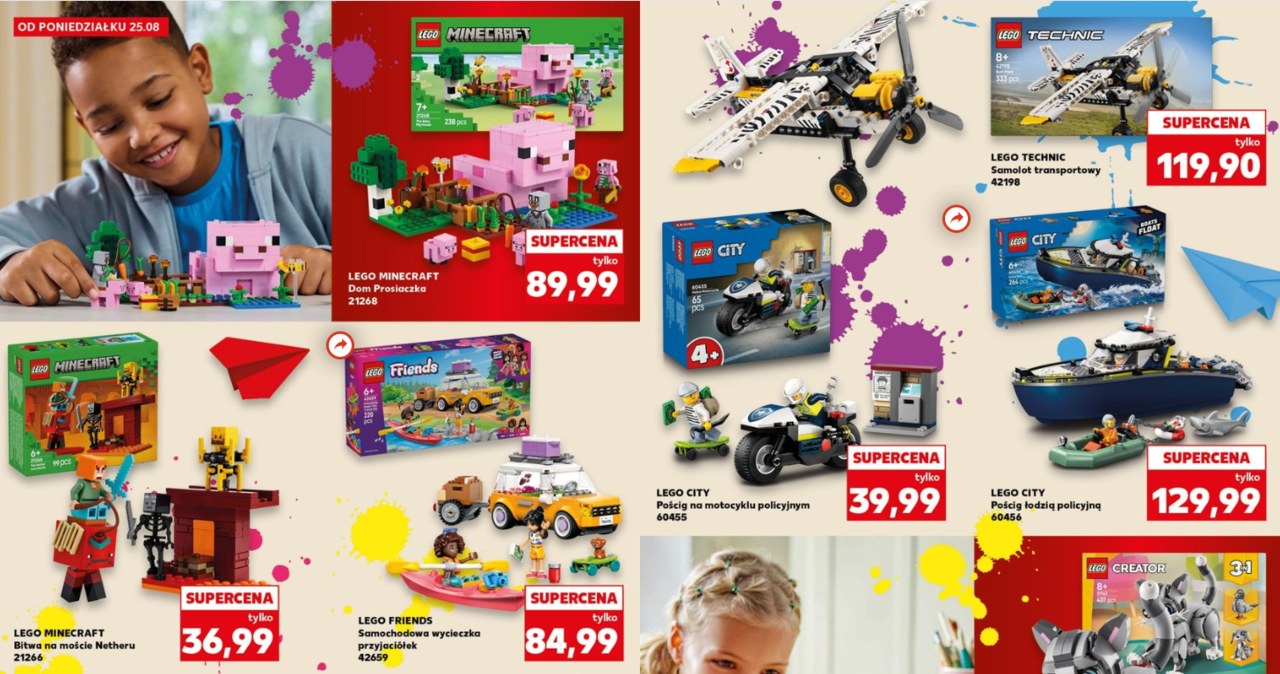 LEGO w Kauflandzie - wielka wyprzedaż klocków! /Kaufland /INTERIA.PL