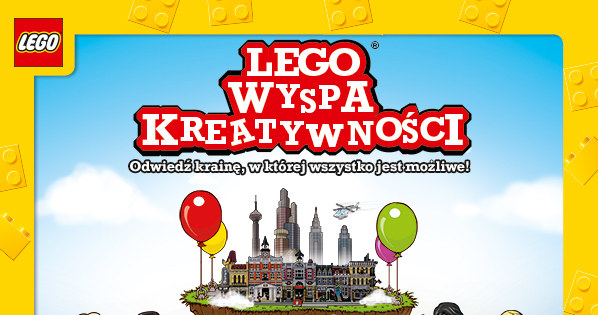 LEGO Wyspa kreatywności zawita do czterech miast w Polsce /materiały prasowe