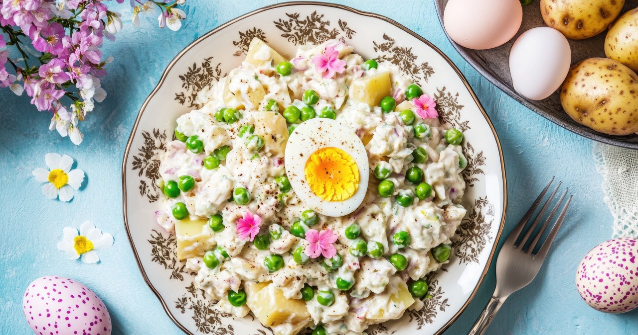 Lekka sałatka na Wielkanoc nie obciąży żołądka /nuttayabaifern /123RF/PICSEL