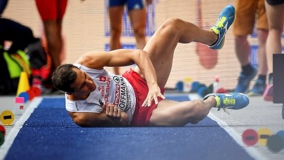 Lekkoatletyczne ME: Kontuzja Karola Hoffmanna. Polak opuścił stadion na wózku