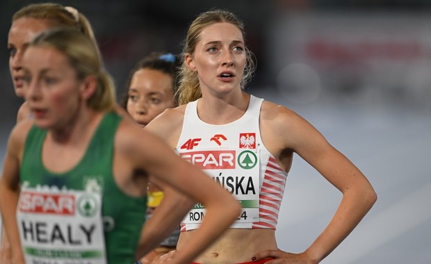 Lekkoatletyka: Płocińska odpadła w repasażach biegu na 1500 m